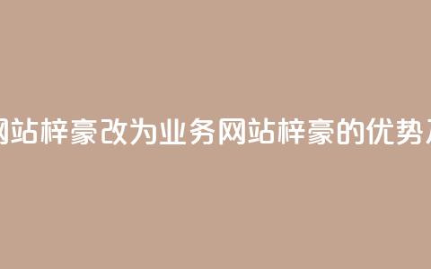 qq业务网站梓豪改为qq业务网站梓豪的优势及特点 第1张 qq业务网站梓豪改为qq业务网站梓豪的优势及特点 第1张