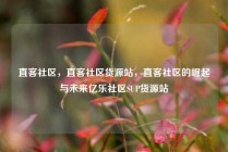 直客社区，直客社区货源站，直客社区的崛起与未来亿乐社区SUP货源站