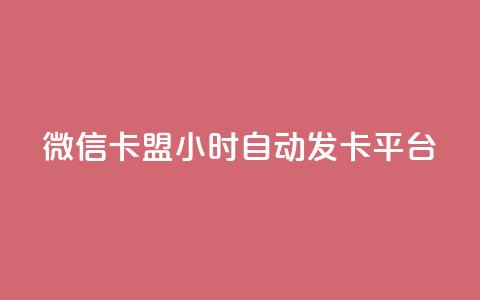 微信卡盟24小时自动发卡平台,QQ购买卡盟 - 抖音免费黑科技 抖音24小时自助30元1000赞  第1张