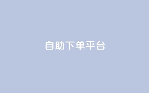 自助下单平台,子潇网络低价自助下单 - 云小店24小时自助下单 抖音24小时全自助下  第1张