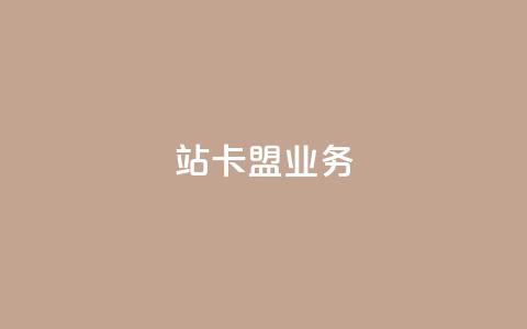 b站卡盟业务 - B站卡盟业务新动向揭秘! 第1张 b站卡盟业务 - B站卡盟业务新动向揭秘! 第1张