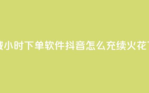 qq云商城24小时下单软件 - 抖音怎么充svip续火花  第1张