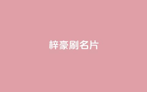 梓豪刷名片,点赞自助1元100赞 - 免费公安查询网 抖音怎么起号运营  第1张