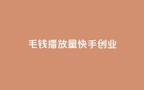 1毛钱10000播放量快手创业 - 如何用1毛钱实现10000快手播放量	，新手创业必看！~  第1张