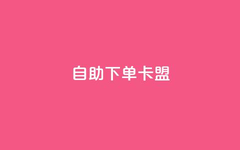 dy自助下单卡盟,抖音最好用的版本 - 卡盟刷绿钻 快手买站便宜100个微信支付  第1张