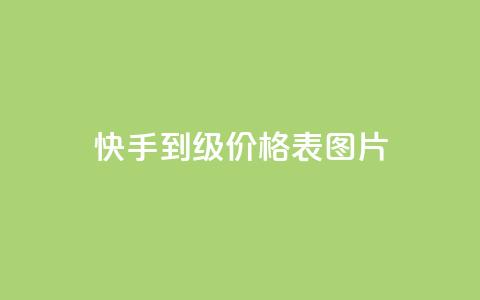 快手1到100级价格表图片 - 快手级别价格表图片详解! 第1张 快手1到100级价格表图片 - 快手级别价格表图片详解! 第1张