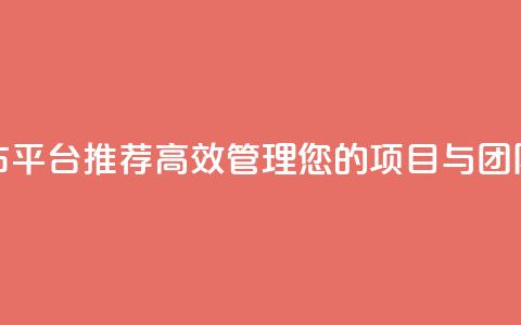 任务发布平台推荐：高效管理您的项目与团队  第1张