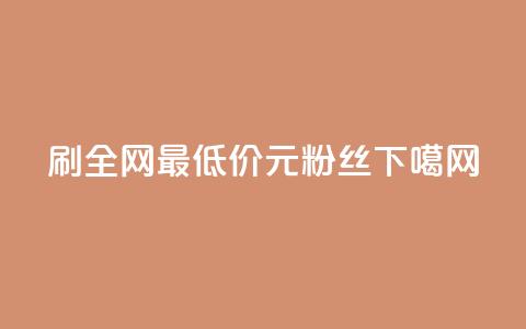 dy刷全网最低价 - 1元1w粉丝  第1张