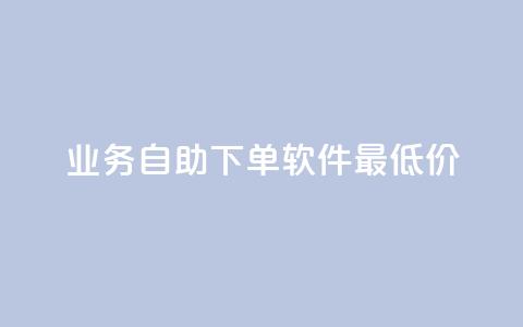 ks业务自助下单软件最低价 - 最优惠的ks业务自助下单工具!  第1张