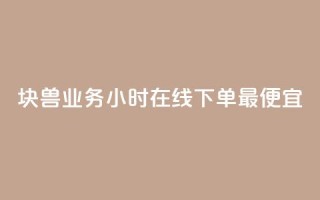 块兽业务24小时在线下单最便宜,100赞05自助下单 - qq空间刷访客低价 - qq空间人气