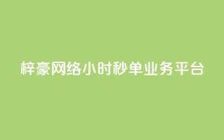 梓豪网络24小时秒单业务平台,抖音24小时人气下单平台 - qq绝版红钻开通网址 - 粉丝业务平台代理