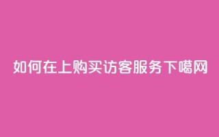 如何在QQ上购买访客服务