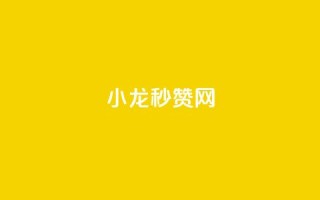 小龙秒赞网 - 小龙秒赞网助力社交媒体快速涨粉与互动~