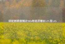 印尼财政部预计2026年经济增长5.2%至5.8%