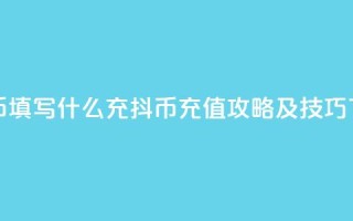 充抖币填写什么(充抖币充值攻略及技巧)