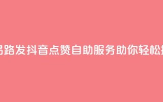 抖音点赞自助易路发 - 抖音点赞自助服务助你轻松提升人气~