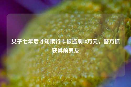 女子七年后才知银行卡被盗刷18万元，警方抓获其前男友  第1张